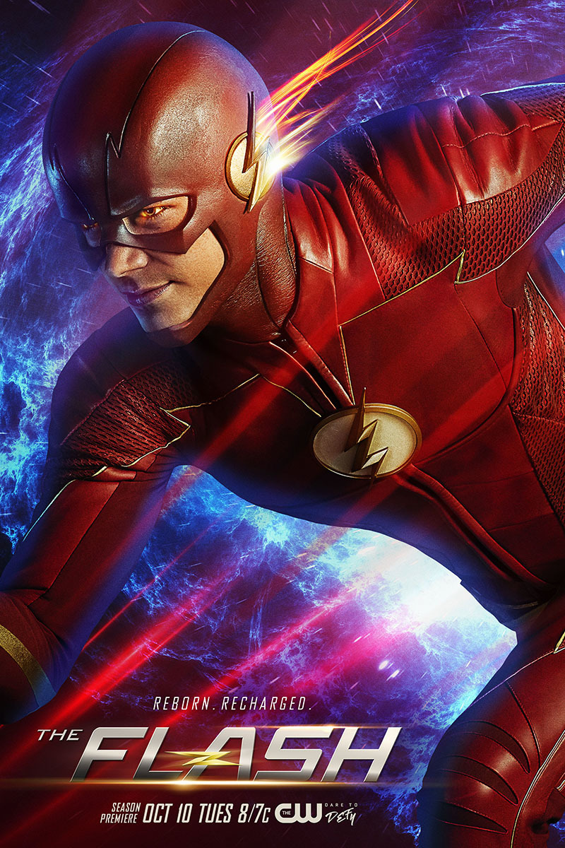 The CW Releases Flash Season 4 Poster Art FlashTVNews
