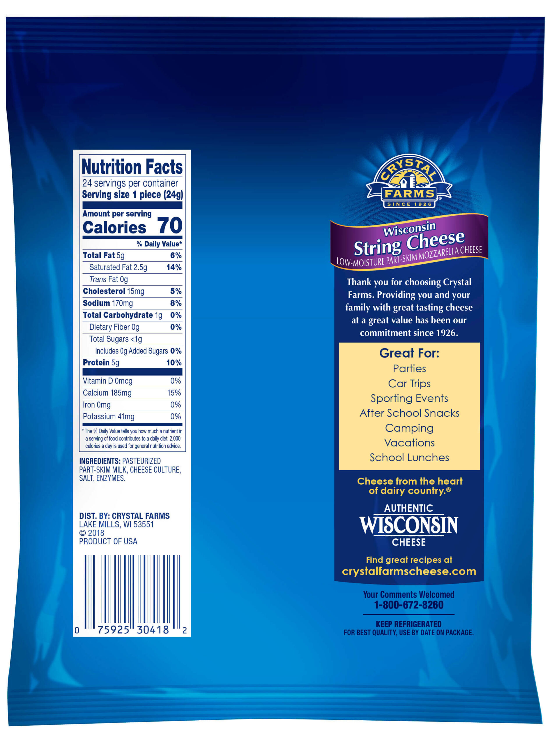 String Cheese Nutritional Breakdown Key Facts and Figures Flash
