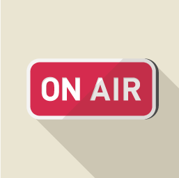 On Air オンエアー 生放送 ラジオ スタジオ アメリカン ミニチュア 看板 置物 雑貨 LedライトBoxミニ 照明（ライト）・ランプ Rock&Roll Project 通販｜Creema(クリーマ) ハンドメイド・手作り・クラフト作品の販売サイト ラジオのOn Airのアイコン素材 | Flat Icon Design -フラットアイコンデザイン-