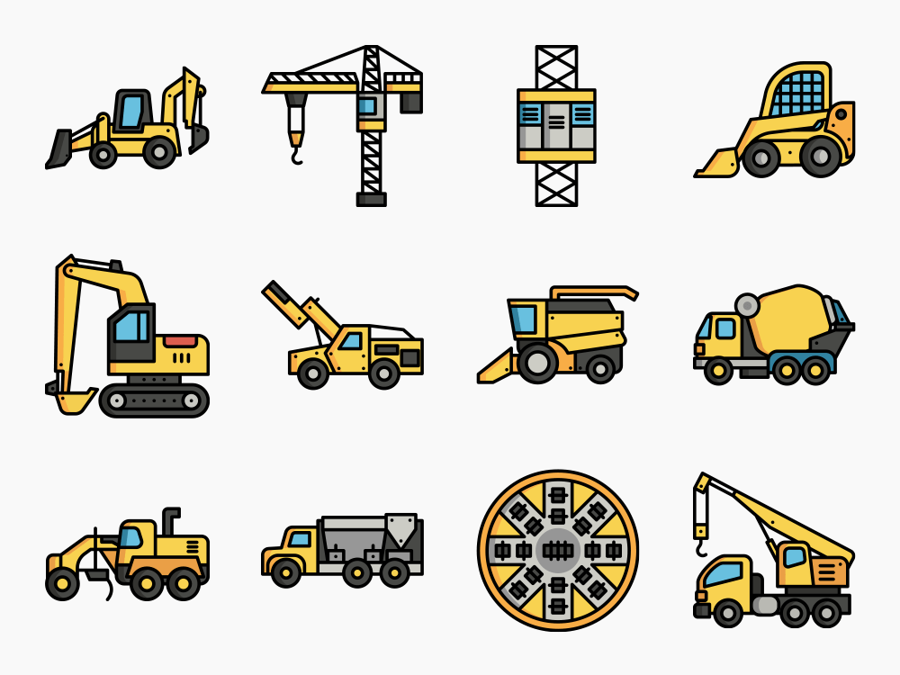 Construction Equipment Icon
