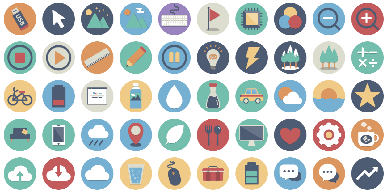 About FLAT SVG DESIGNS