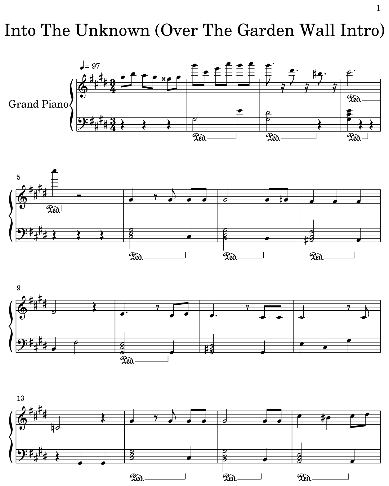 Over The Garden Wall Prelude Sheet Music 12 Design Ideas is your source
