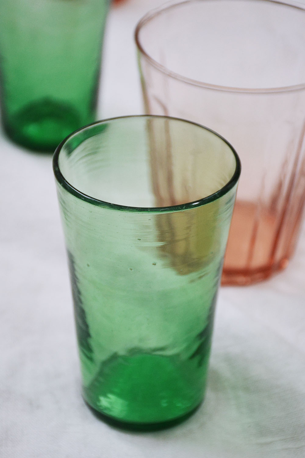 Currently Loving Colored Glassware Flat 15 Design & Lifestyle