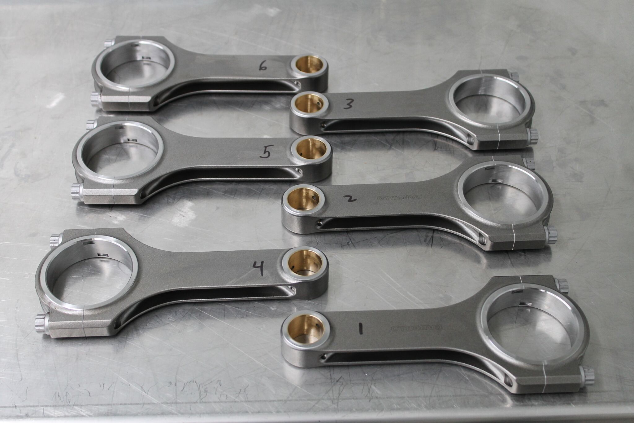 Failed crankshaft thrust shims Flat Six Innovations Porsche Engine