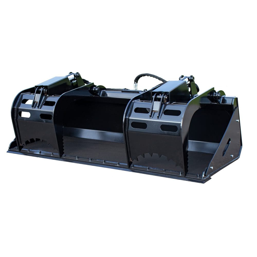 Dirt Bucket Grapple Flatbed Firewood