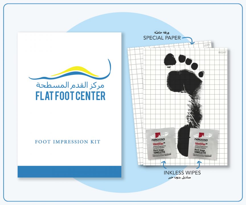 Orthotic Impresssion Kit Flat Foot Center