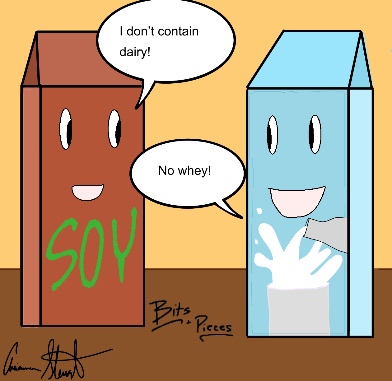 Bits & Pieces Two Milk Cartons Walk Into A Bar… Flat Hat News