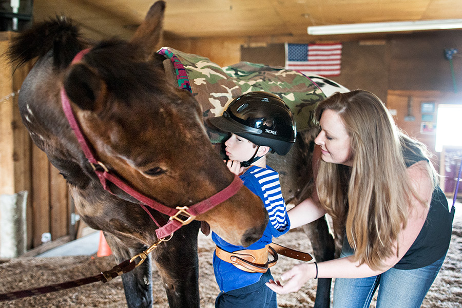Horse therapy Flathead Beacon
