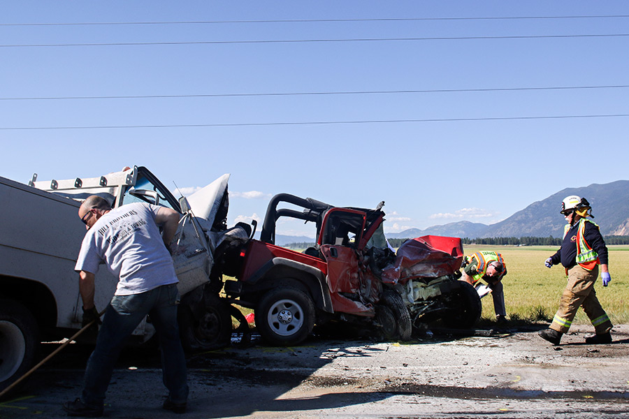 One Dead in HeadOn Crash Near Creston Flathead Beacon