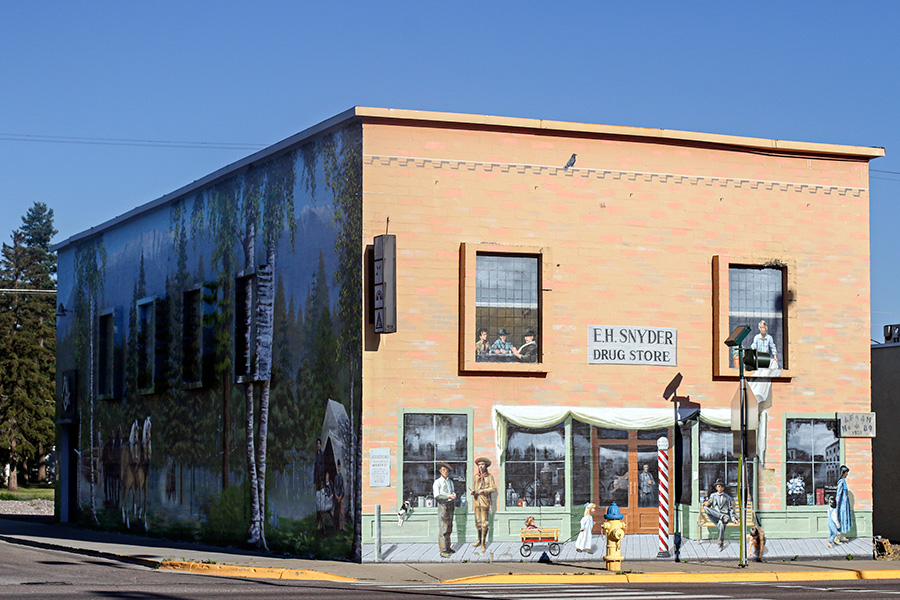 Restoring Columbia Falls’ Historic Mural Flathead Beacon