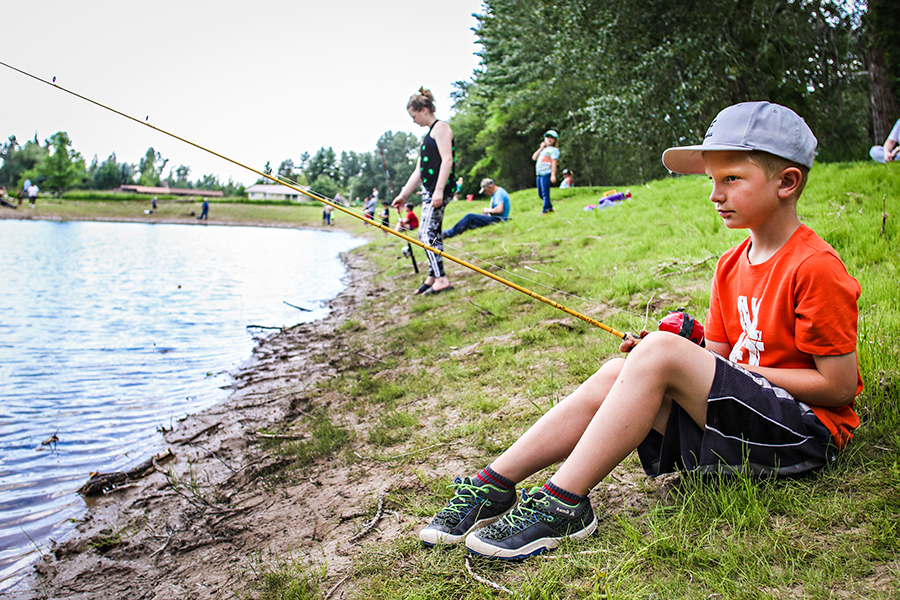 Fish On New Pond Opens in River's Edge Park Flathead Beacon