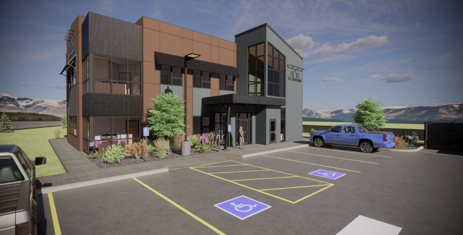 LC Staffing Breaks Ground on New Office Building in North Kalispell