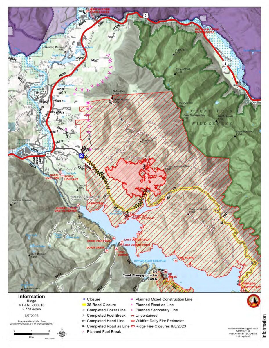 Fire Growth Continues Despite Weekend Precipitation Flathead Beacon