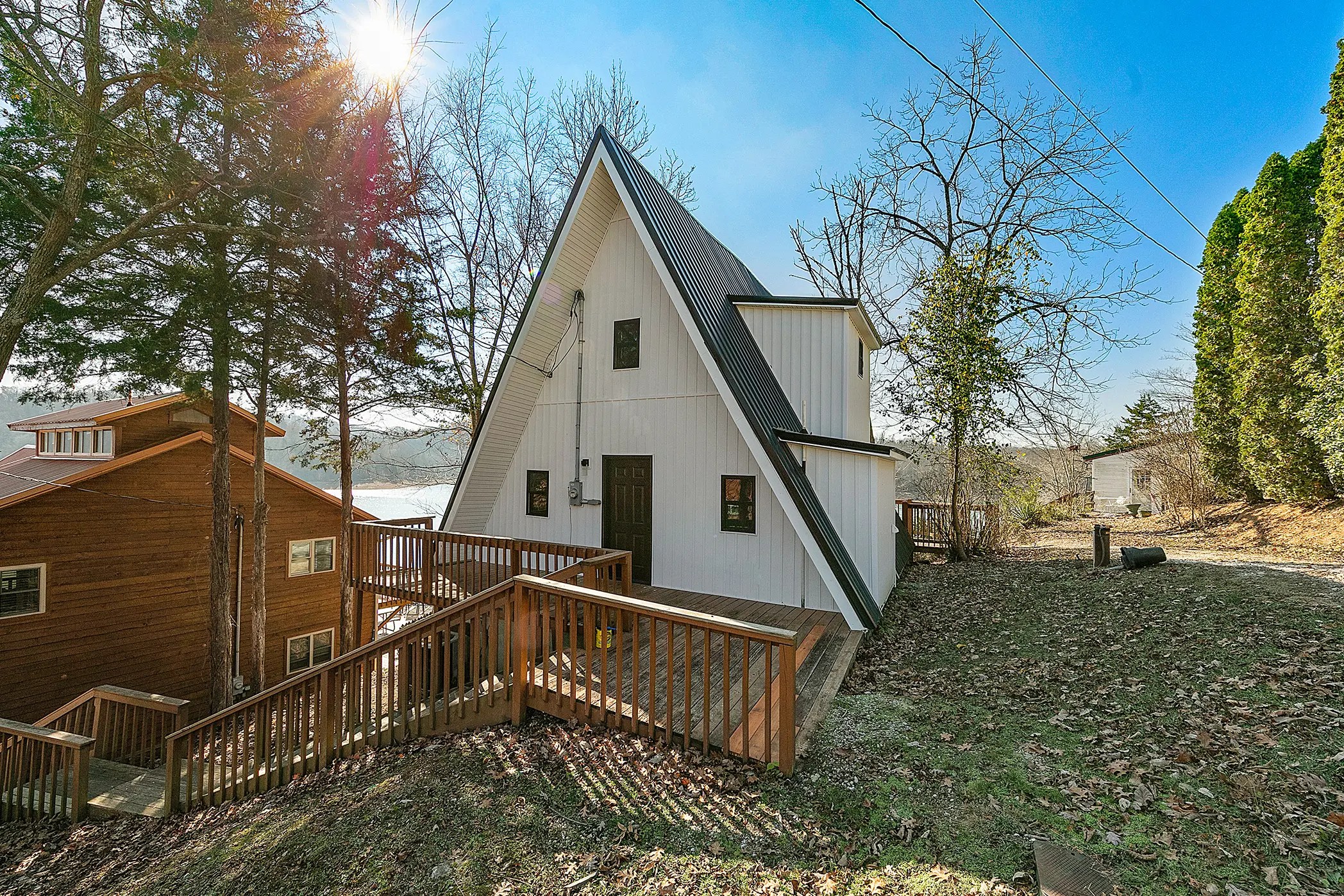 The A Frame Cabin Flat Hollow Marina and Resort