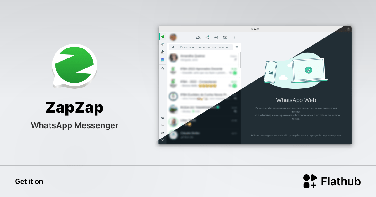 Install ZapZap on Linux | Flathub