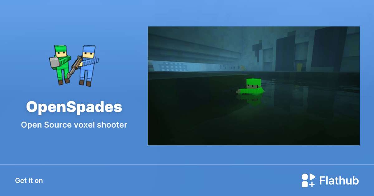 Instalar OpenSpades en Linux Flathub