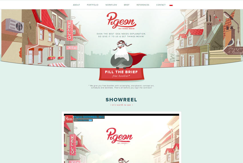 Studio Pigeon • Flat Inspire