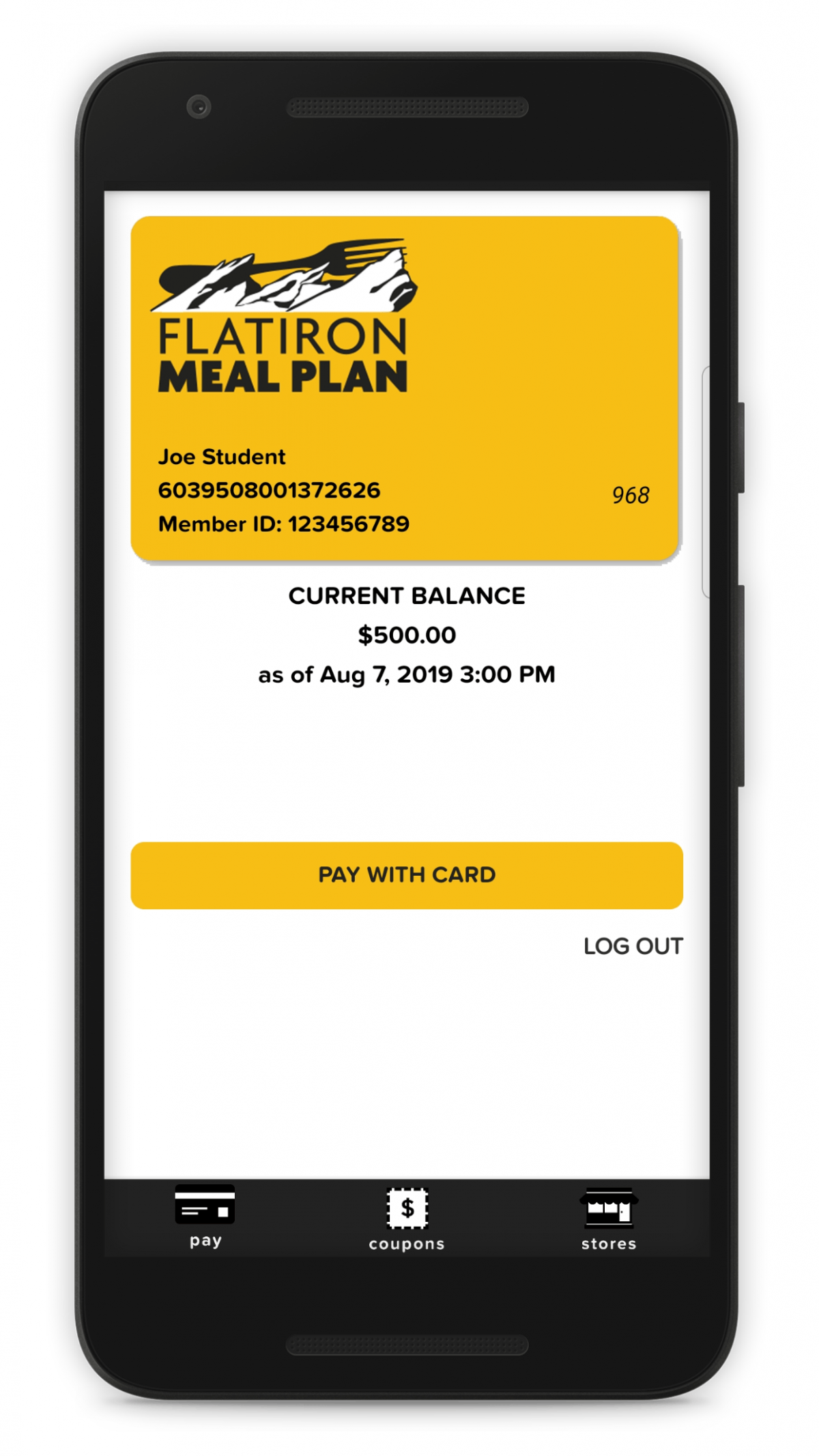 The App Flatiron Meal Plan