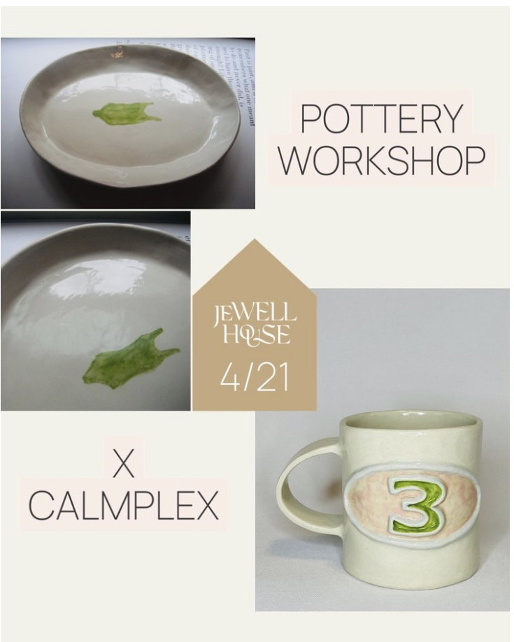 Jewell House NYC Pottery by Calmplex Flatiron NoMad