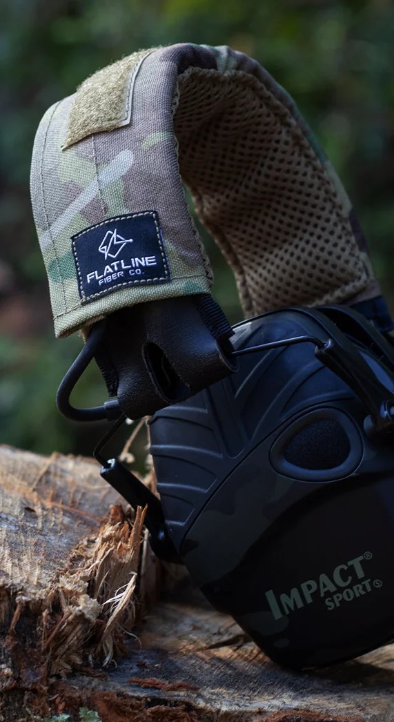 Ear Protection Covers Ear Pro Wraps Flatline Fiber Co.