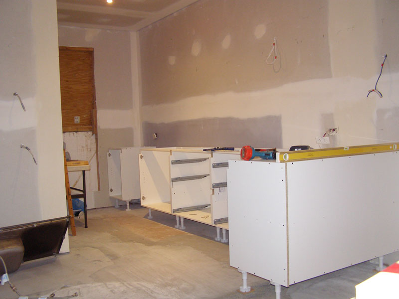 Flat Pack Kitchen Assembly Photo Album Bench Top Sydney