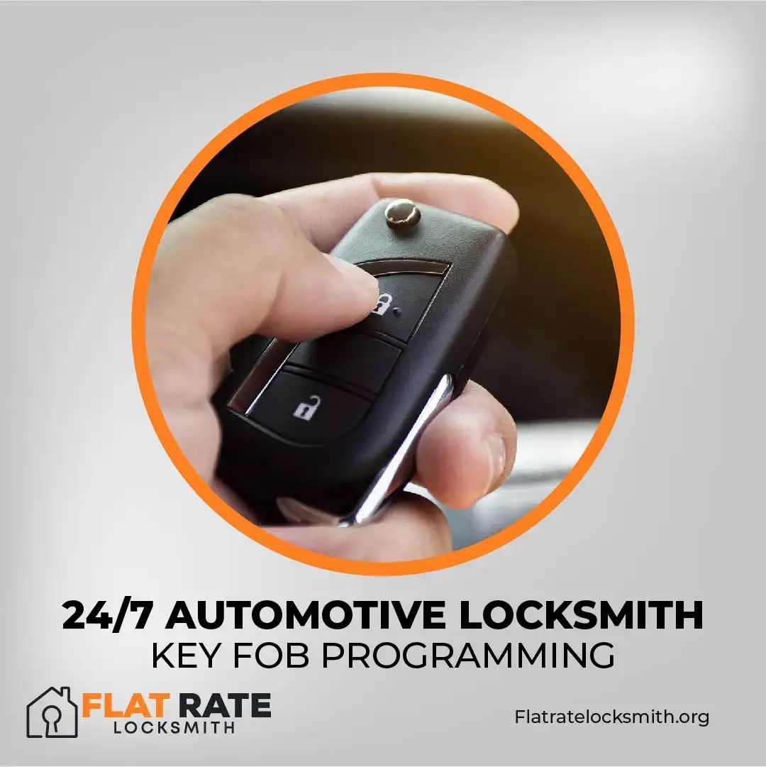 Car Key Fob Programming Service Flat Rate Locksmith