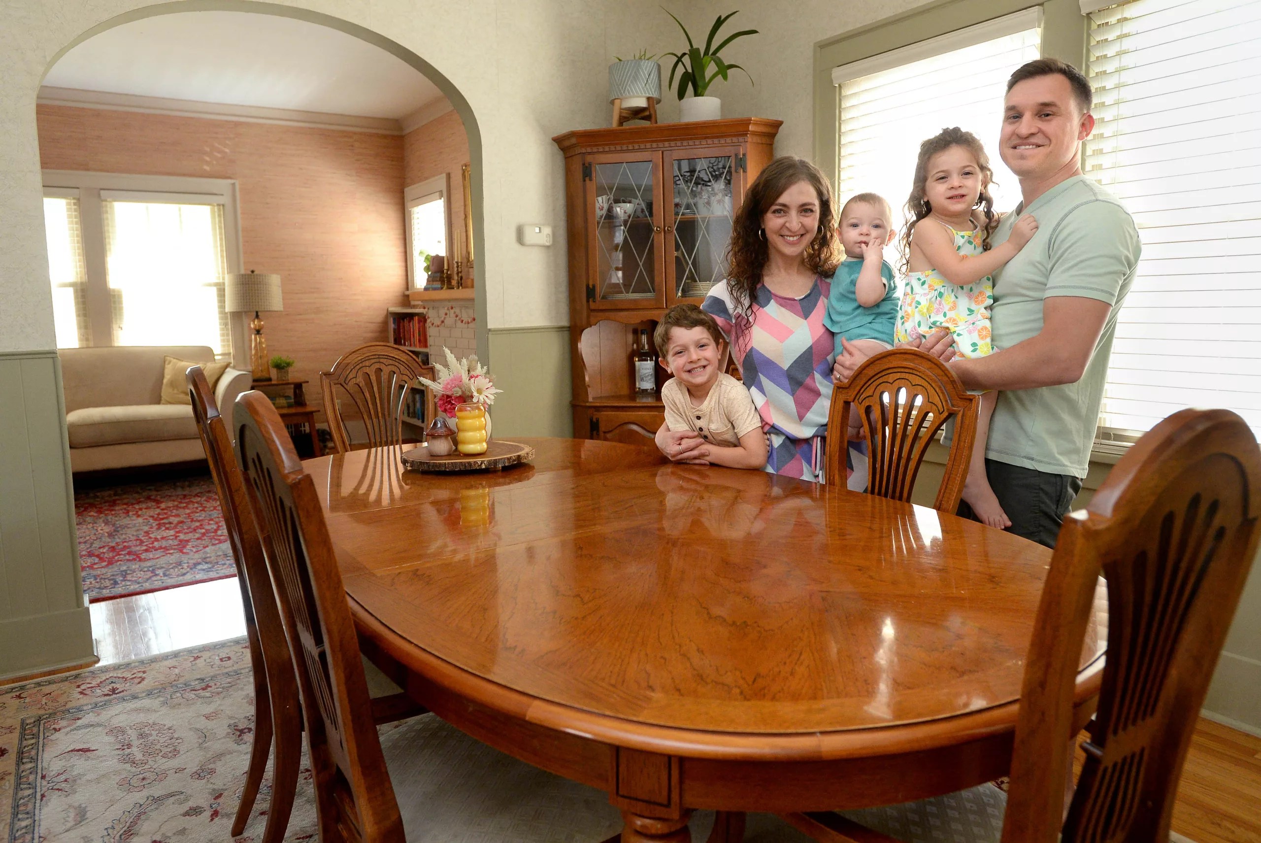 Lincoln family gives a new life to an old table and much more