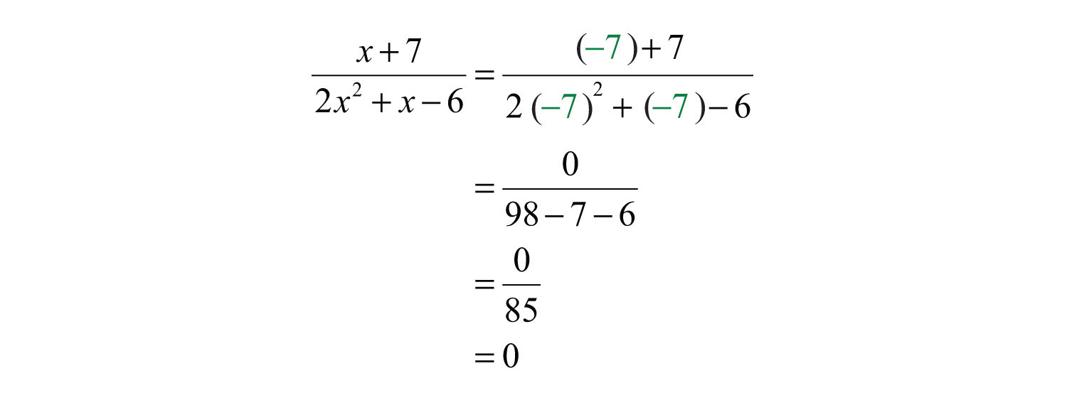 Simplifying Rational Expressions