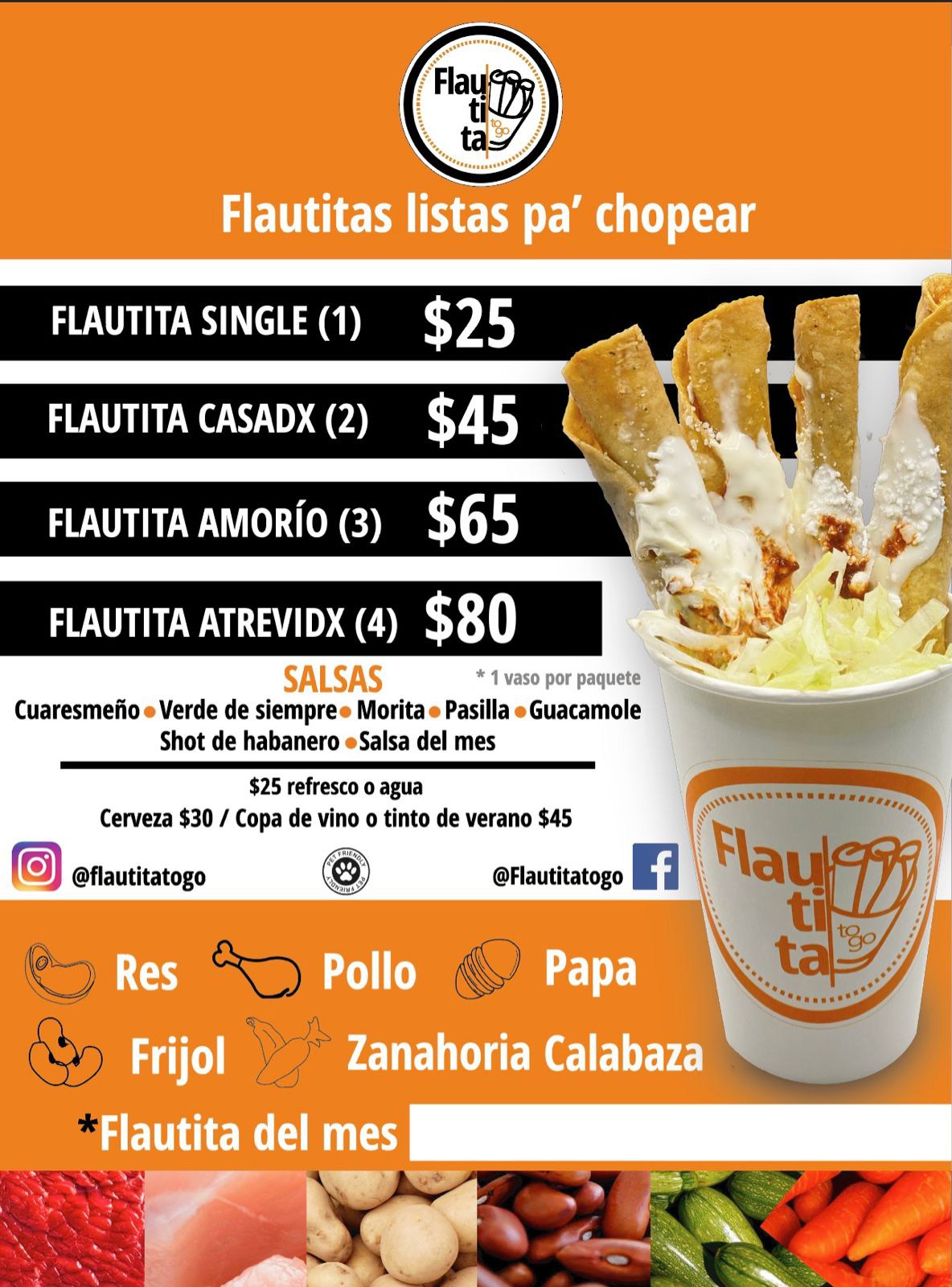 Flautita To Go Franquicias Flautita To Go