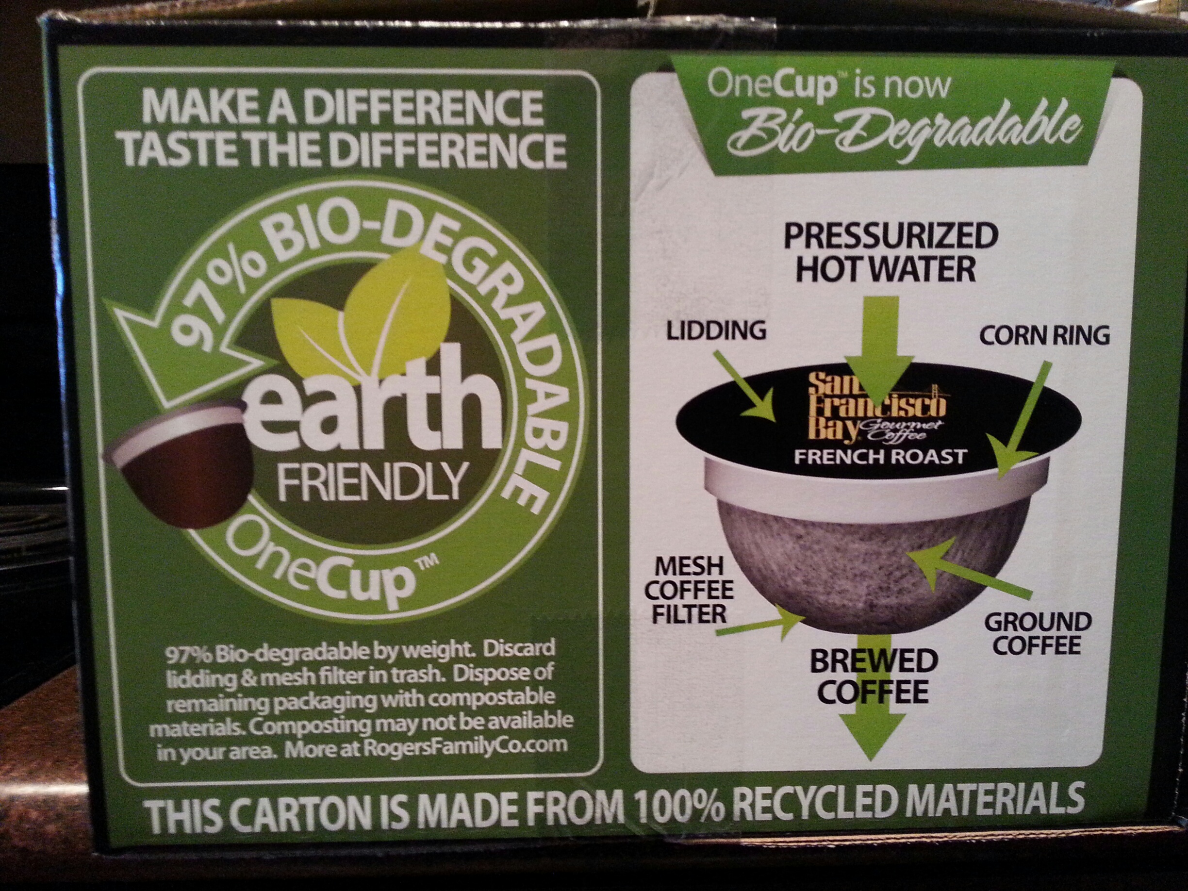 Biodegradable K Cup Stock Costco Warehouse