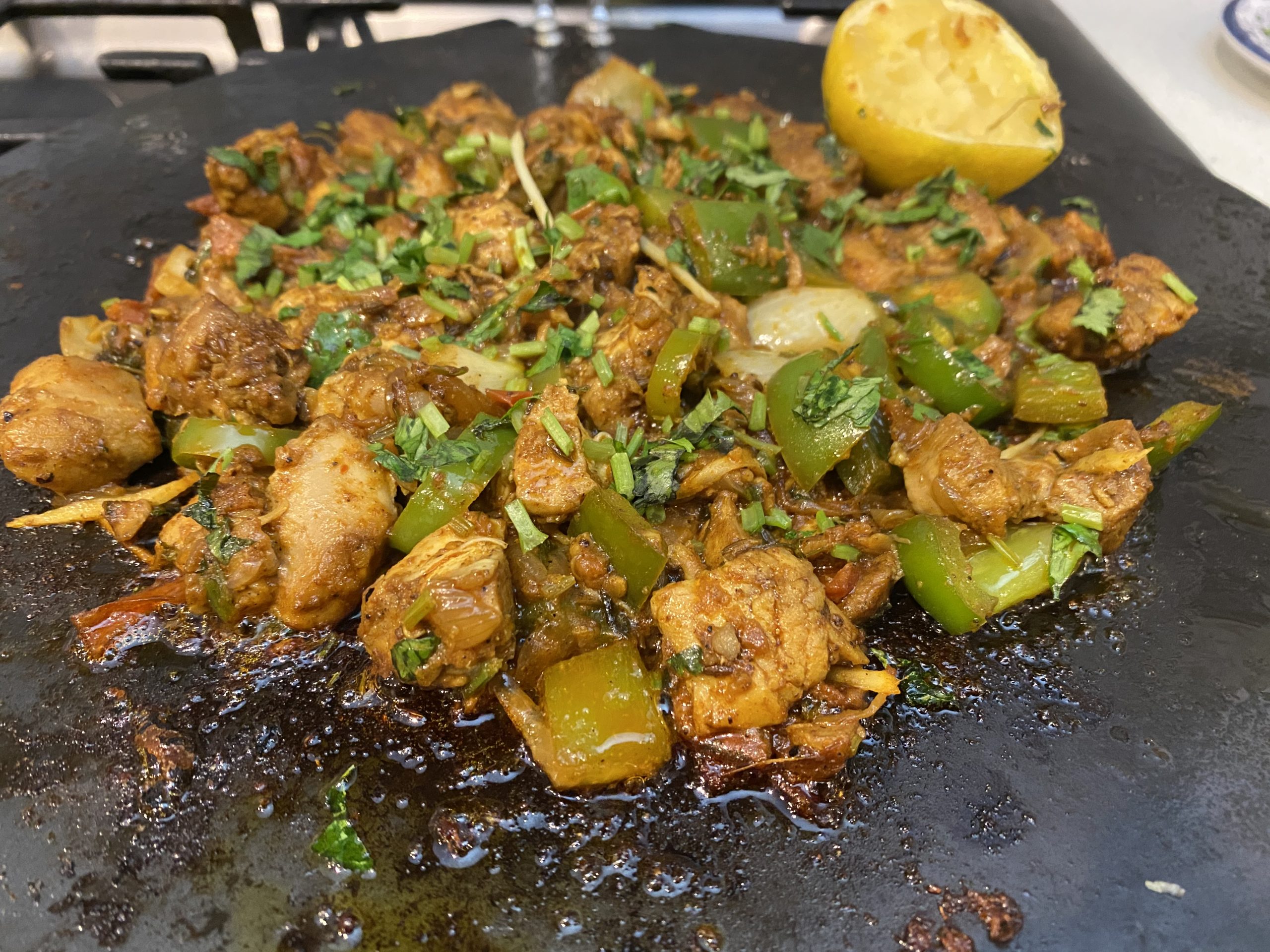 Dhaba Style Tava Fried Chicken Flavored By Fatima