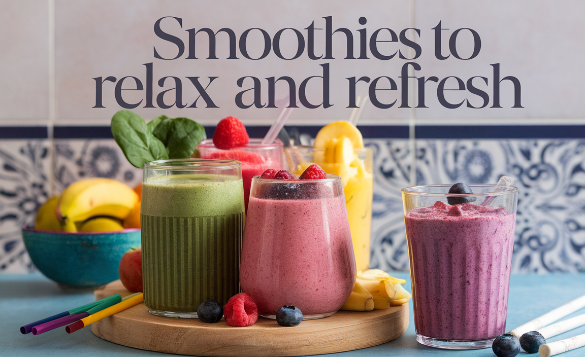 Smoothies To Relax And Refresh