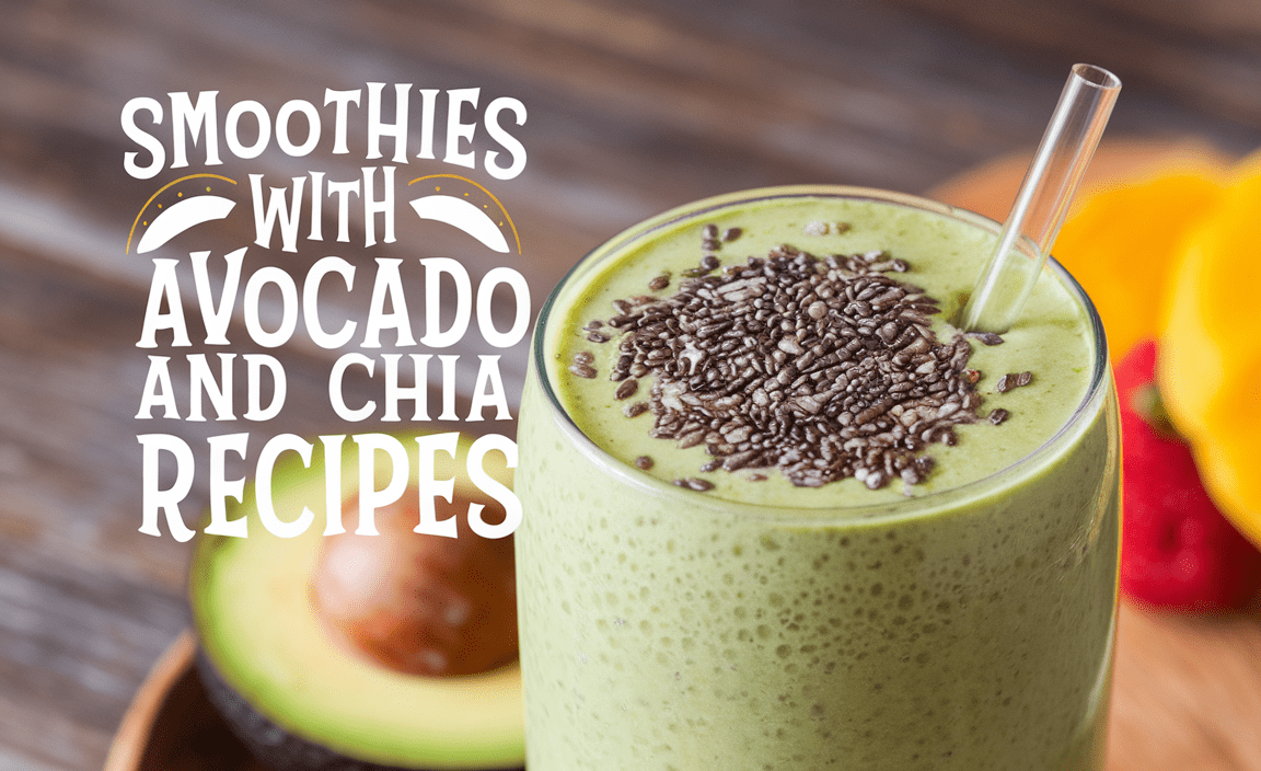 Smoothies With Avocado And Chia Recipes