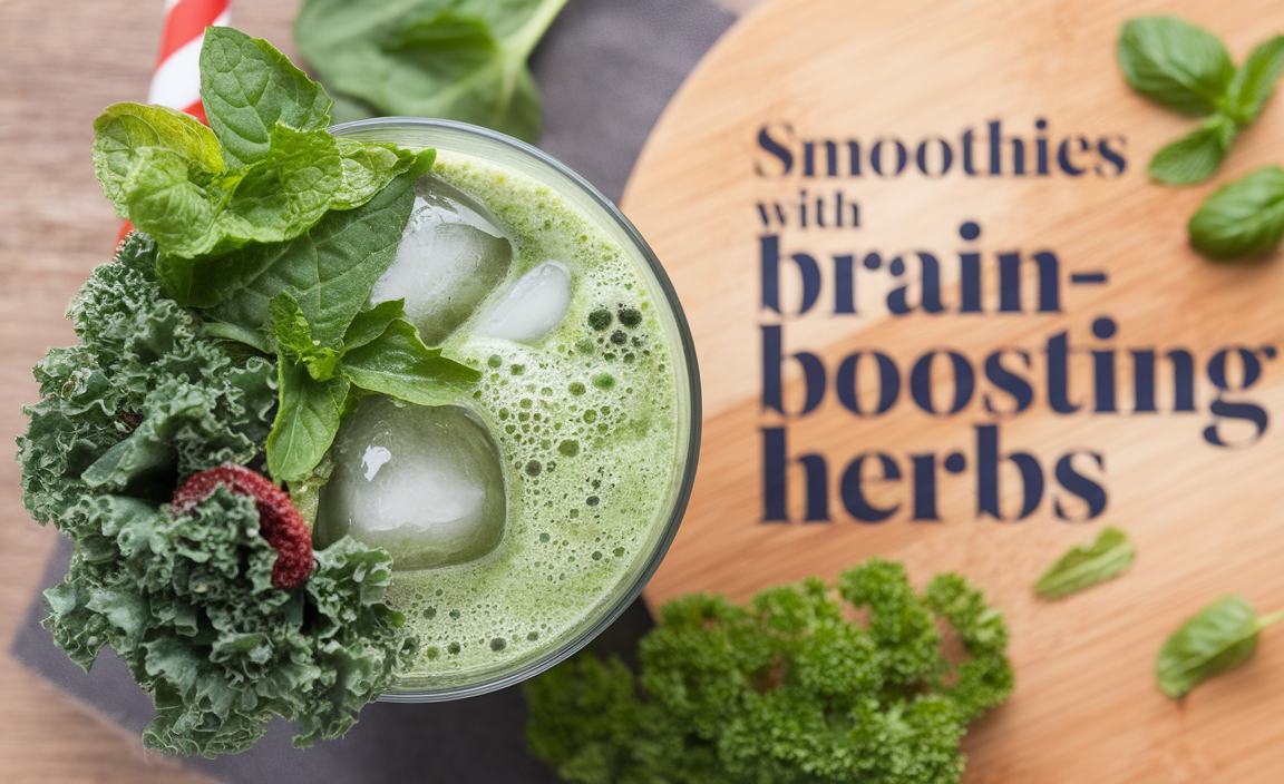 Smoothies With Brain-Boosting Herbs