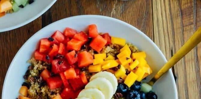 functional breakfast bowls with quinoa and fruit functional breakfast bowls with quinoa and fruit
