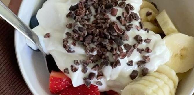 functional yogurt bowls with cacao nibs and almonds functional yogurt bowls with cacao nibs and almonds