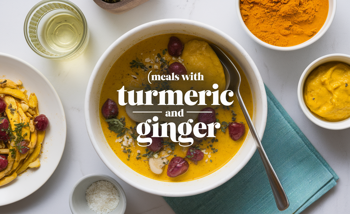 Meals With Turmeric And Ginger