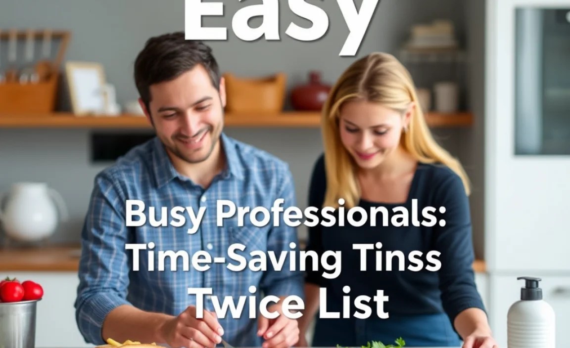 Busy Professionals: Time-Saving Tips