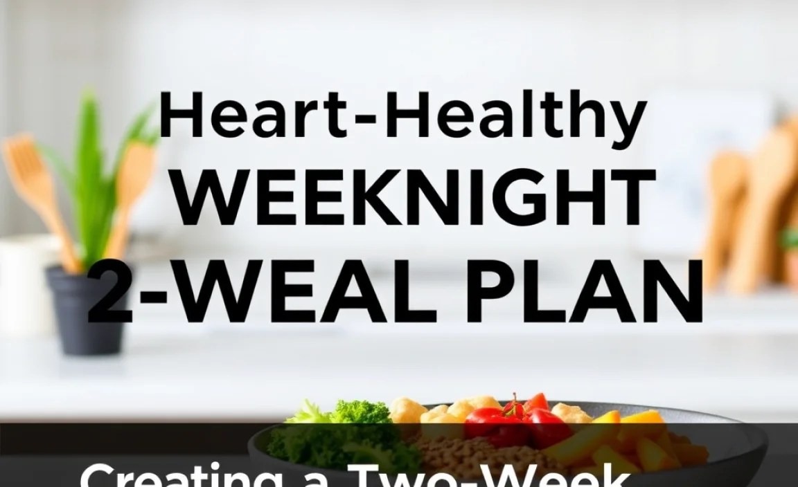 Creating a Two Week Meal Plan Template