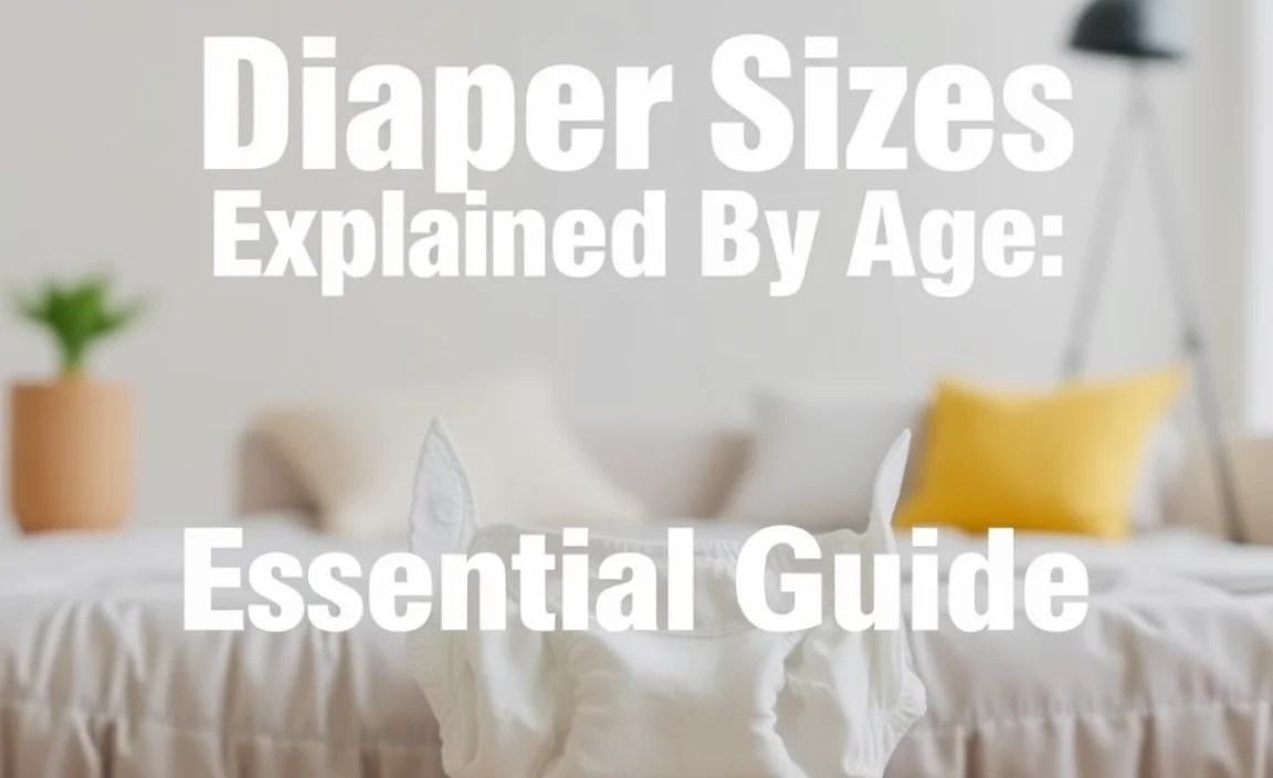 Diaper Size Chart: A Quick Reference