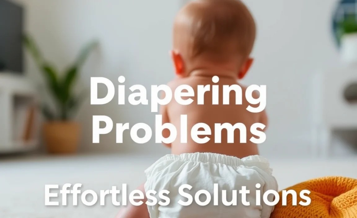 Diapering Problems: Effortless Solutions