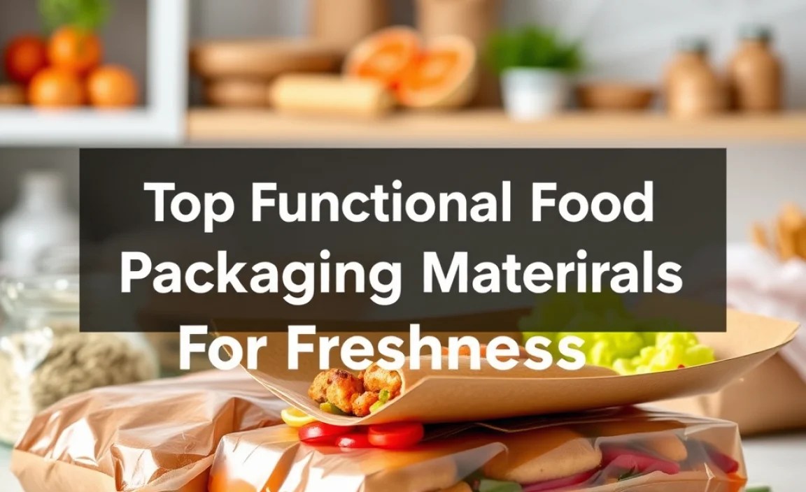Functional Food Packaging Materials