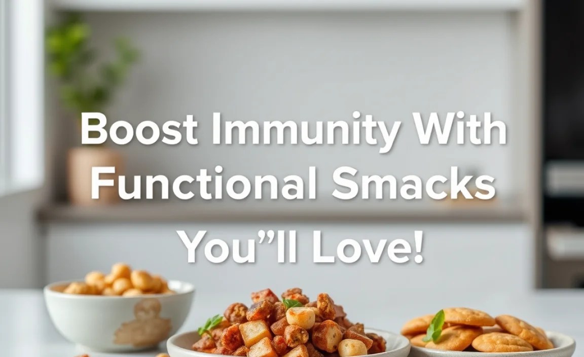 Functional Snacks That Boost Immunity