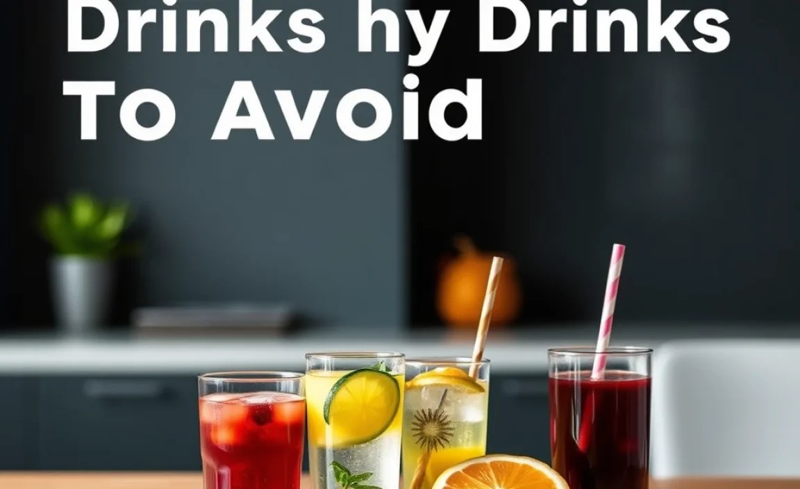 Healthy Drinks to Avoid