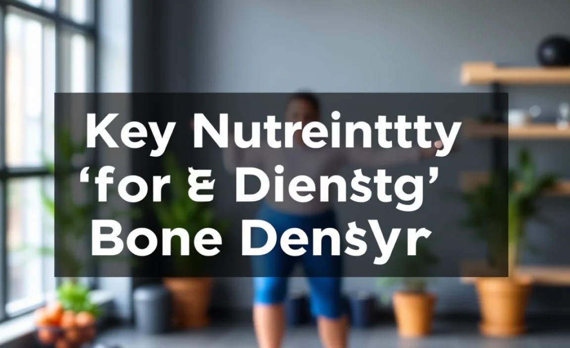 Key Nutrients for Enhancing Bone Density