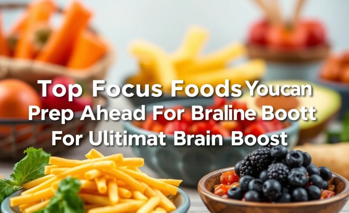 Key Nutrients for Focus