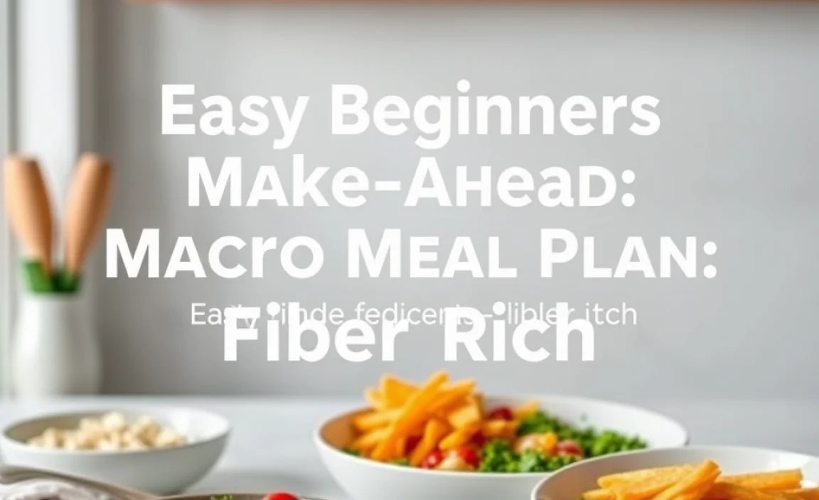 Macro Meal Plan: Balancing Nutrients