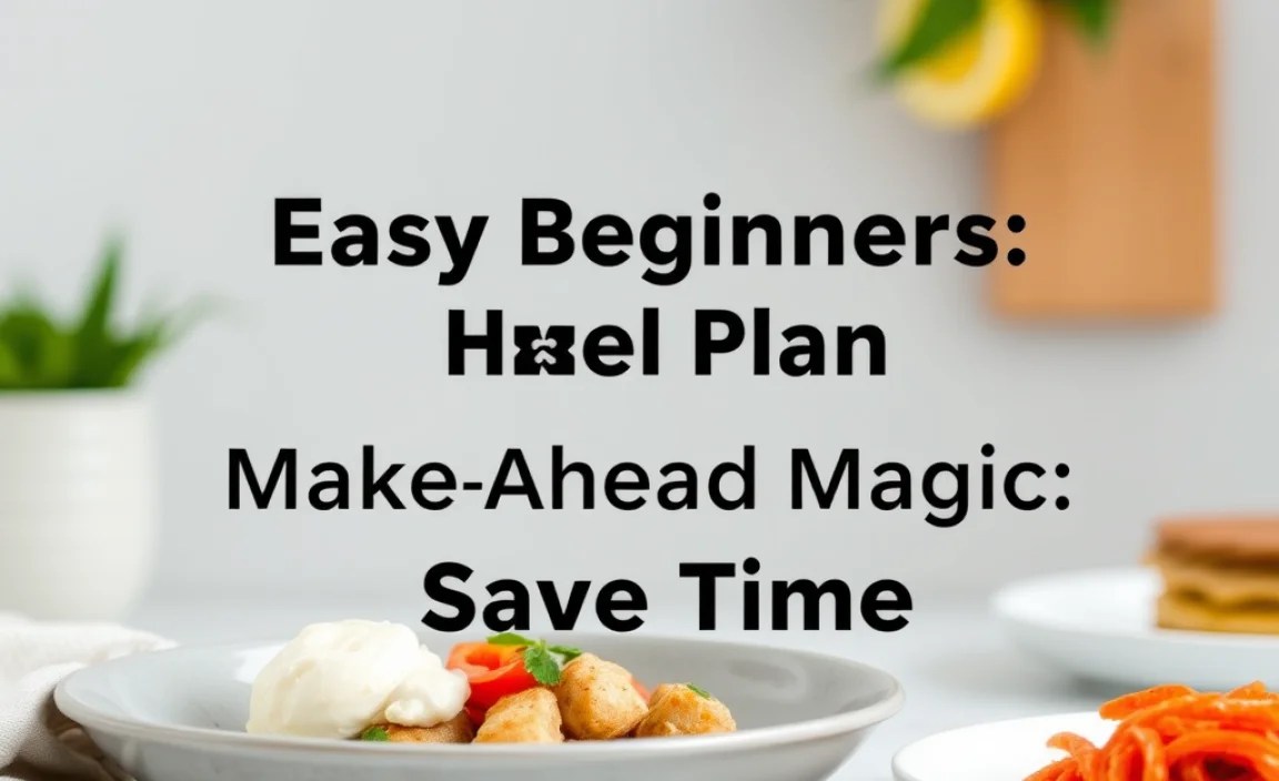 Make Ahead Magic: Save Time