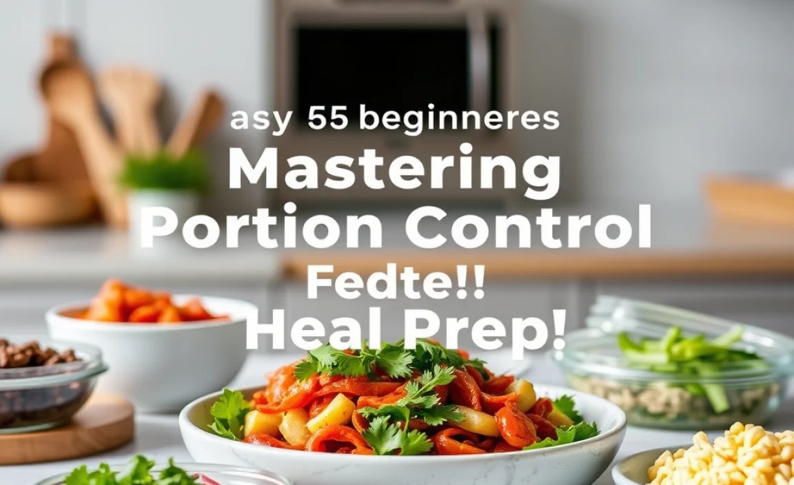 Mastering Portion Control for Meal Prep