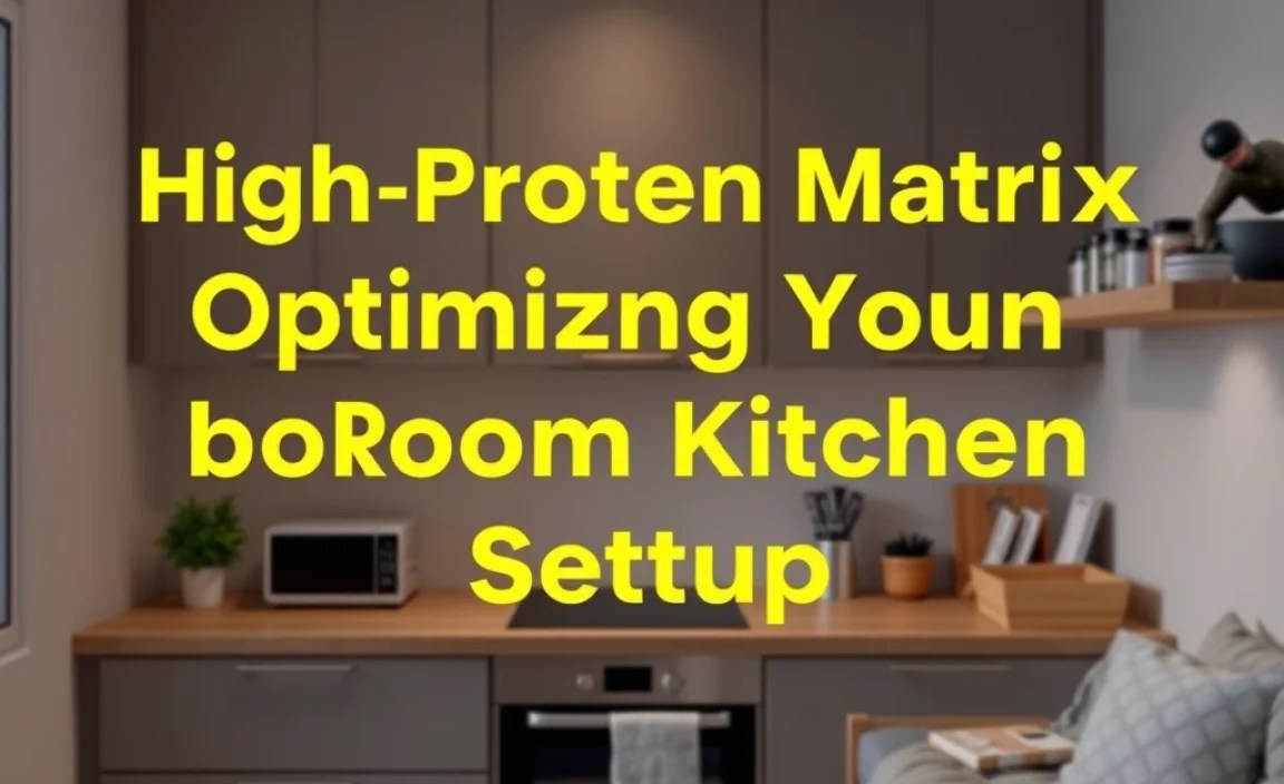 Optimizing Your Dorm Room Kitchen Setup